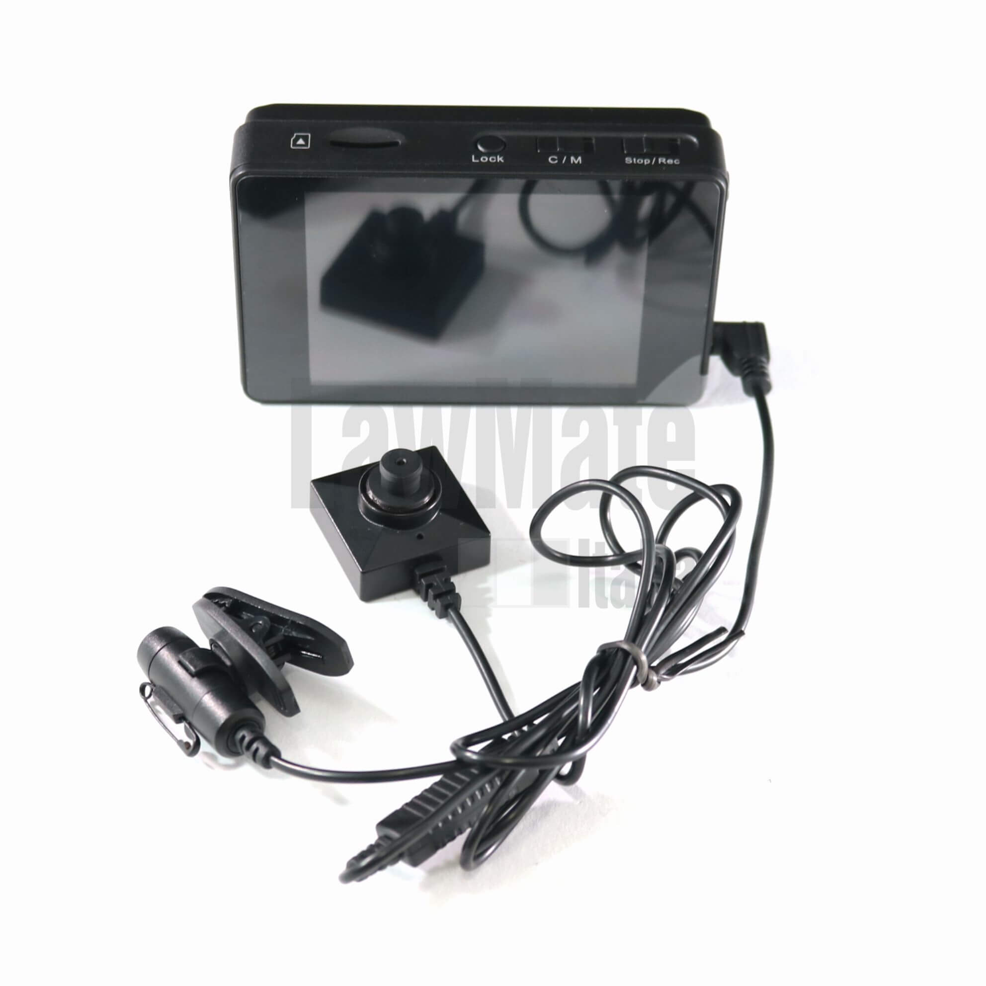 LawMate PV-500 ECO2 registratore con mini telecamera CM-BU20